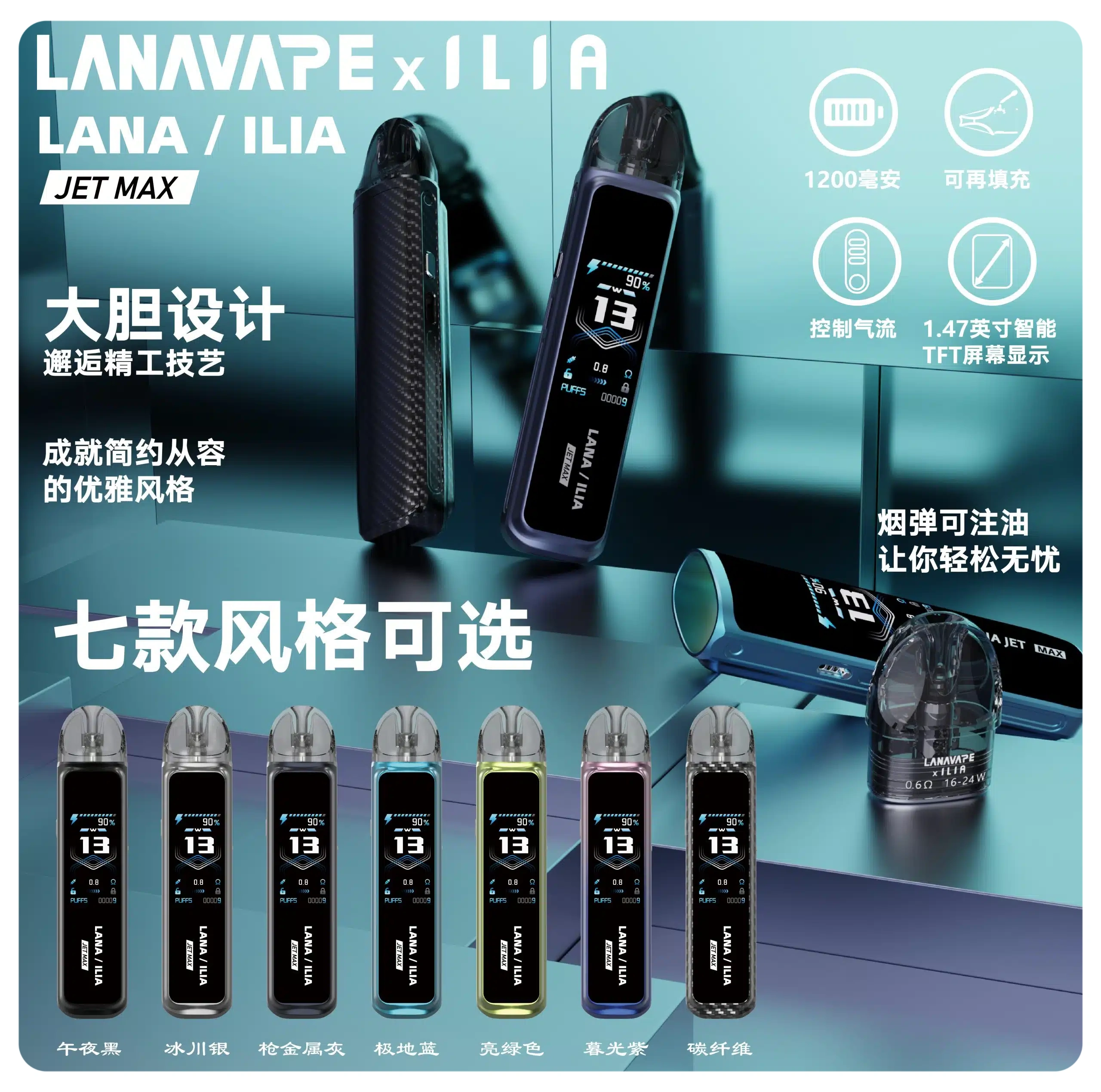 LANAILIAJETMAX注油主機套裝webp SP2S 蒸汽空間 台灣官方旗艦店